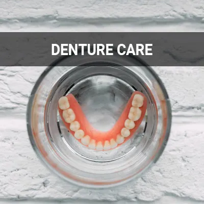 denture care maintenance cleaning