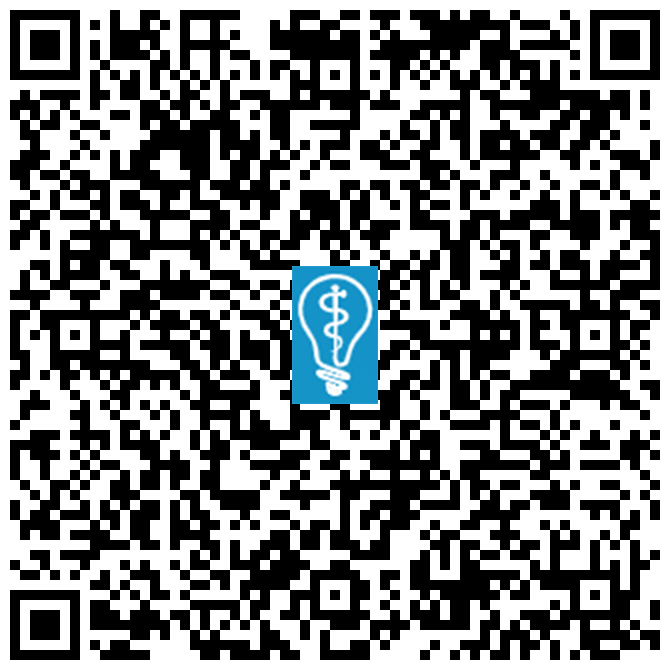 QR code image for Partial Denture for One Missing Tooth in Valencia, CA